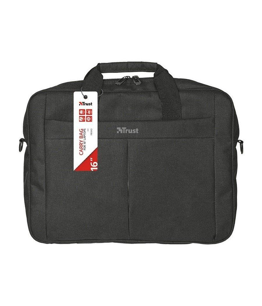 Maletín Trust Primo para Portátiles hasta 16'/ Negro - Imagen 5