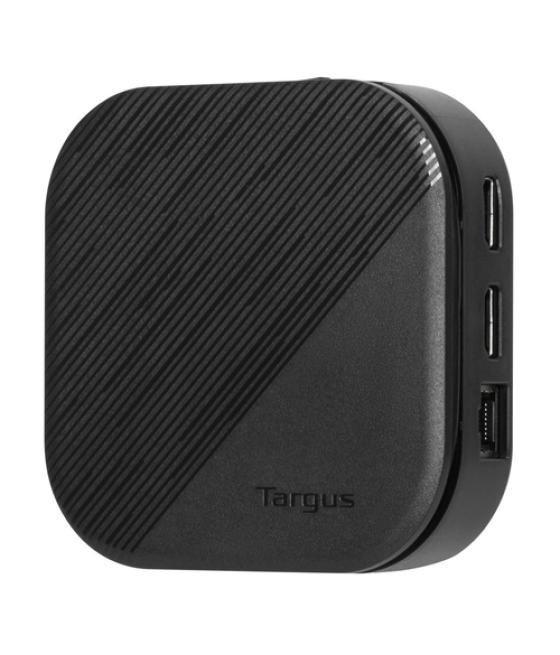 Targus DOCK116GLZ base para portátil y replicador de puertos Alámbrico USB 3.2 Gen 2 (3.1 Gen 2) Type-C Negro