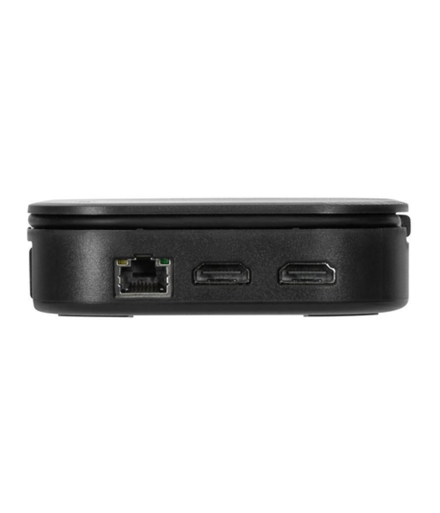 Targus DOCK116GLZ base para portátil y replicador de puertos Alámbrico USB 3.2 Gen 2 (3.1 Gen 2) Type-C Negro