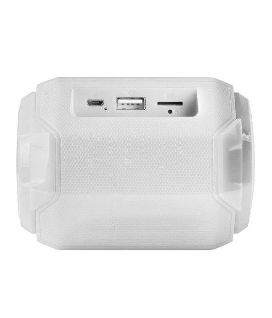 Altavoz con Bluetooth Mars Gaming MSBAXW/ 10W/ 1.0/ Blanco - Imagen 4