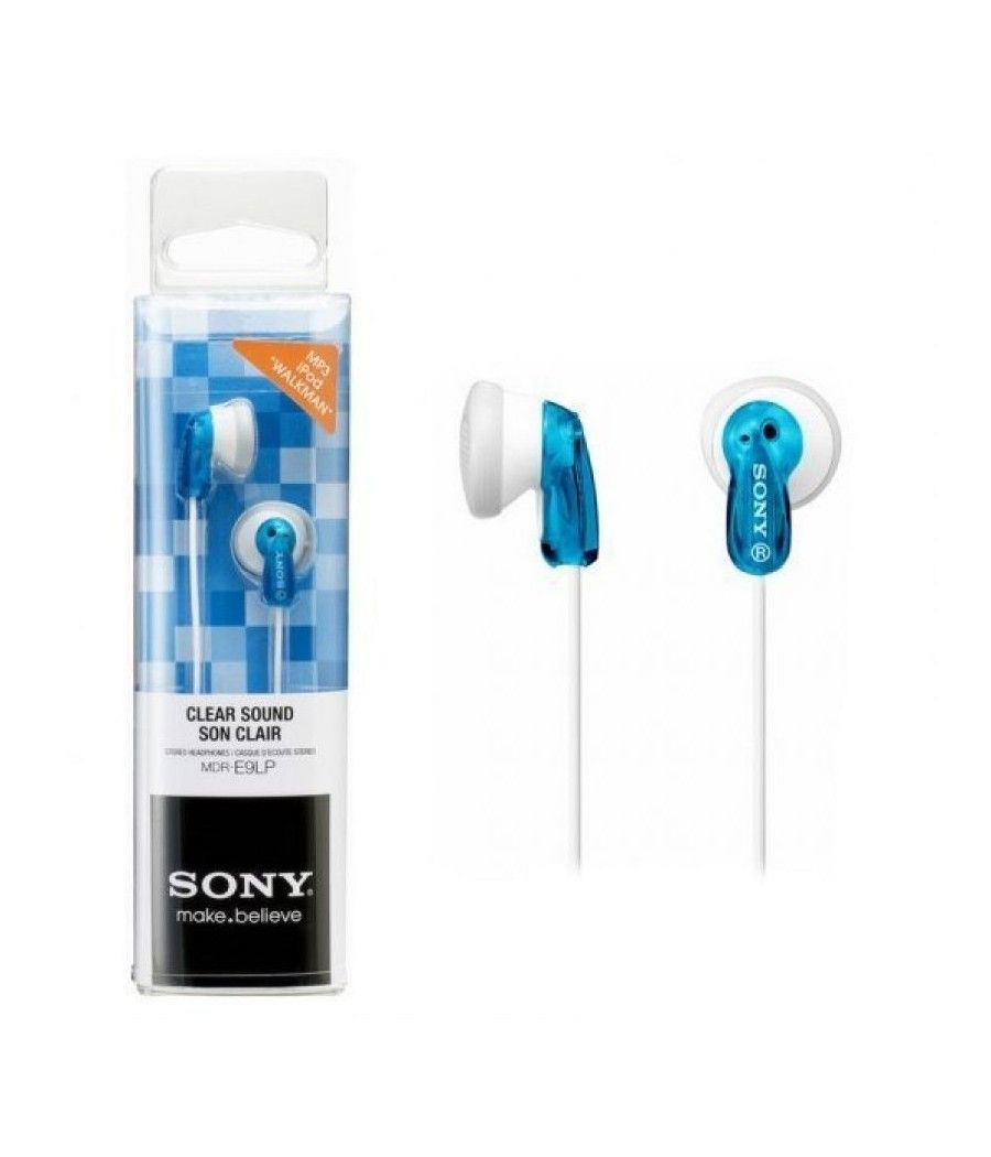 Auriculares Intrauditivos Sony MDR-E9LP/ Jack 3.5/ Azules - Imagen 4