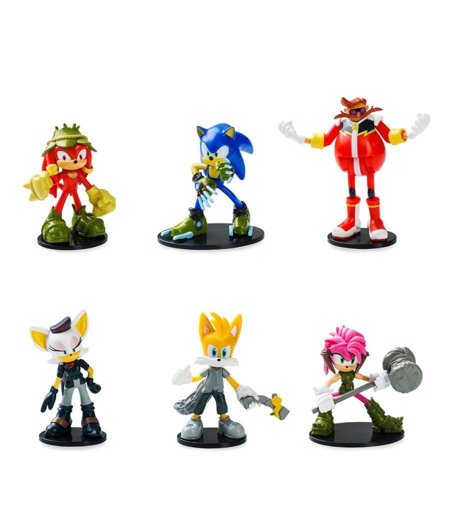 Surtido de figuras pack de 6 sonic