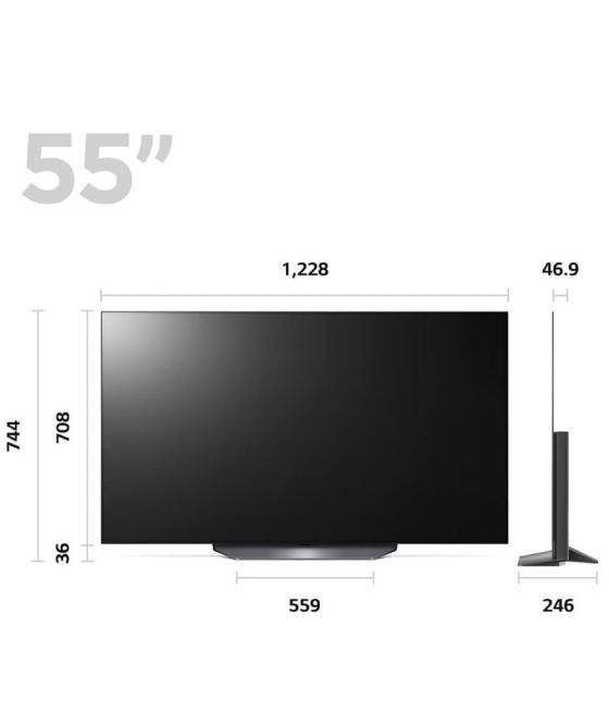 Televisor lg oled 55b36la 55'/ ultra hd 4k/ smart tv/ wifi