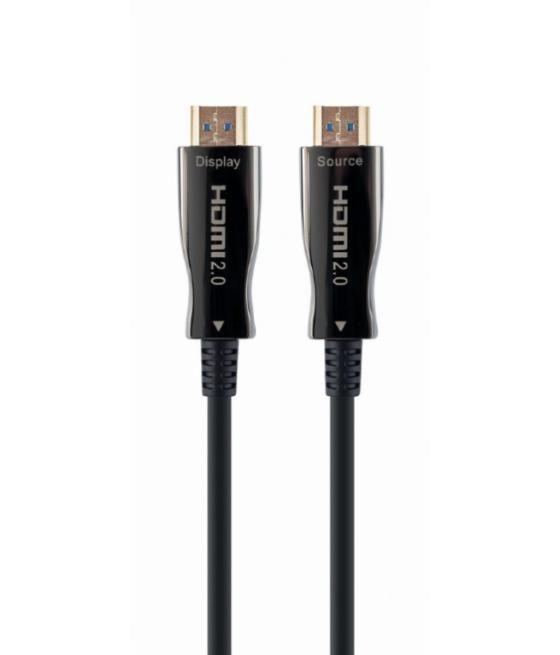 Cable hdmi gembird de alta velocidad con optica activa aoc con ethernet 20 m