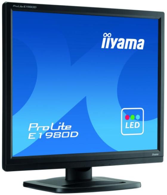 Iiyama prolite e1980d-b1 led display 48,3 cm (19") 1280 x 1024 pixeles xga negro