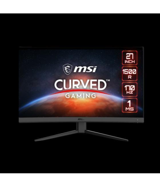 Msi g27cq4 e2 pantalla para pc 68,6 cm (27") 2560 x 1440 pixeles wide quad hd lcd negro