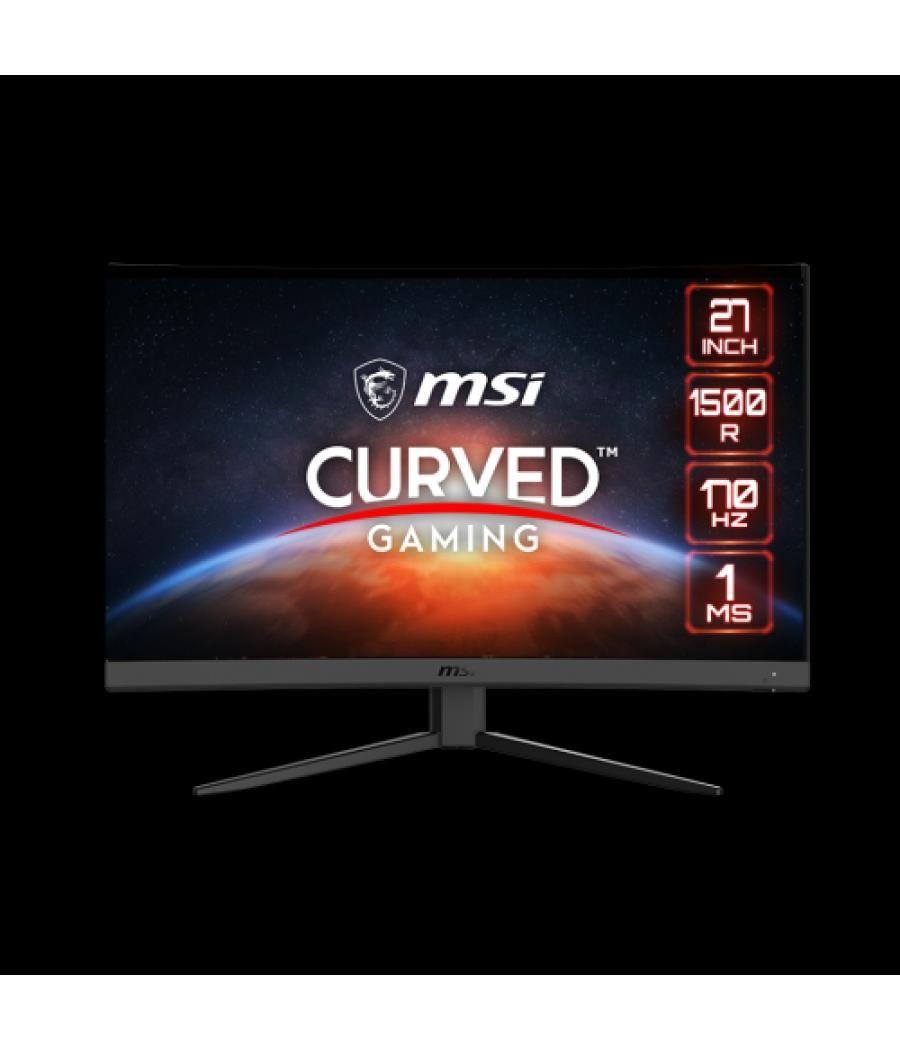 Msi g27cq4 e2 pantalla para pc 68,6 cm (27") 2560 x 1440 pixeles wide quad hd lcd negro