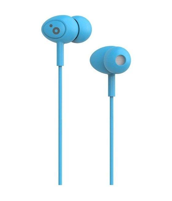 Auriculares Intrauditivos Sunstech Pops/ con Micrófono/ Jack 3.5/ Azules - Imagen 1