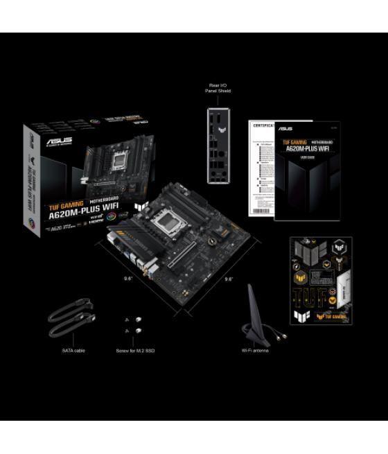 Asus tuf gaming a620m-plus wifi zócalo am5