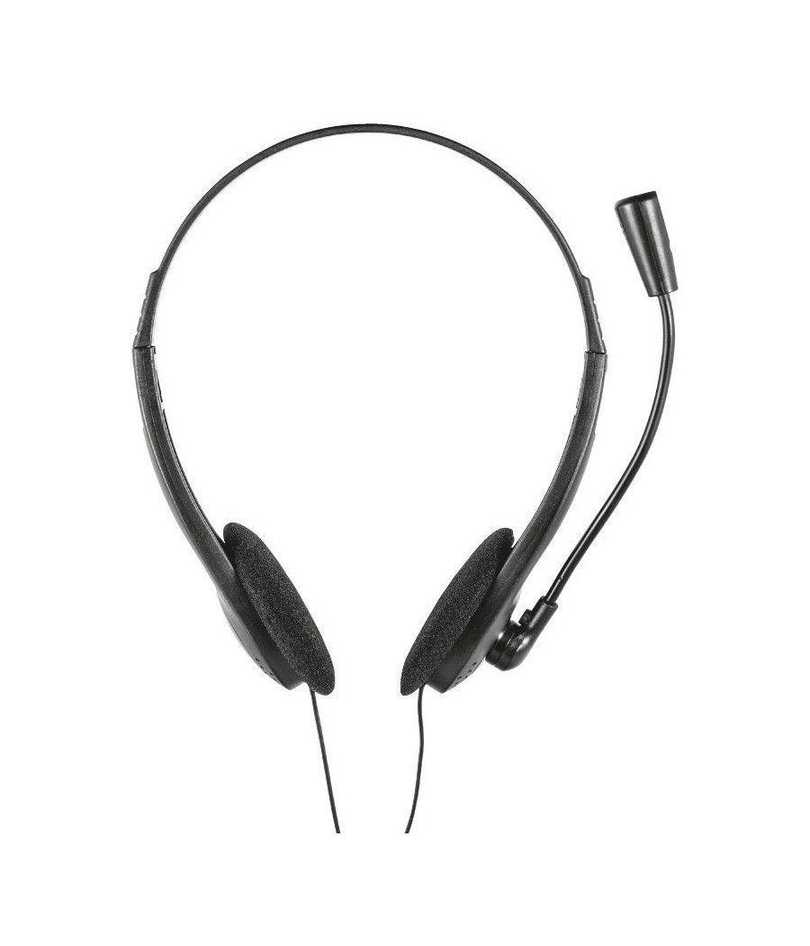 Auriculares Trust Primo Chat 21665/ con Micrófono/ Jack 3.5/ Negros - Imagen 2