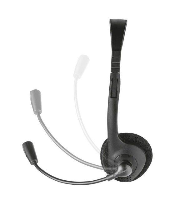 Auriculares Trust Primo Chat 21665/ con Micrófono/ Jack 3.5/ Negros - Imagen 3