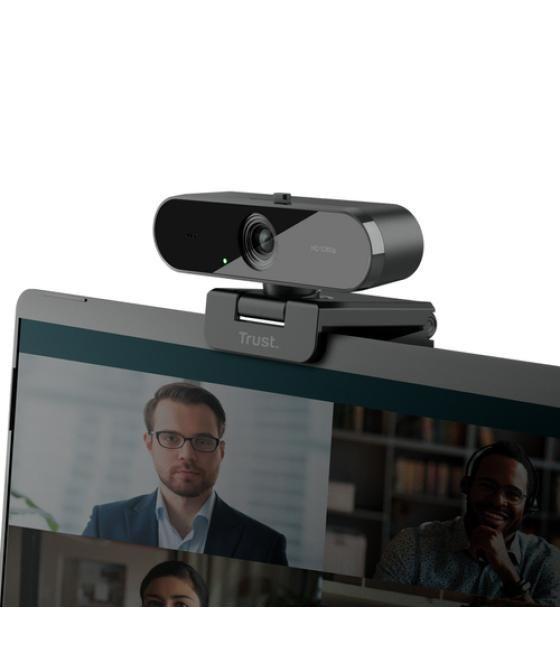 Trust TW-200 cámara web 1920 x 1080 Pixeles USB Negro
