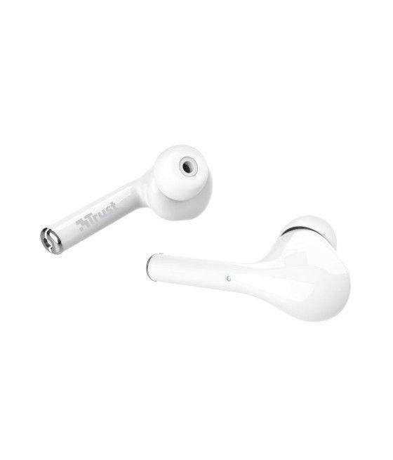 Auriculares Bluetooth Trust Nika Touch con estuche de carga/ Autonomía 6h/ Blancos - Imagen 4