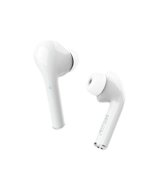 Auriculares Bluetooth Trust Nika Touch con estuche de carga/ Autonomía 6h/ Blancos - Imagen 5