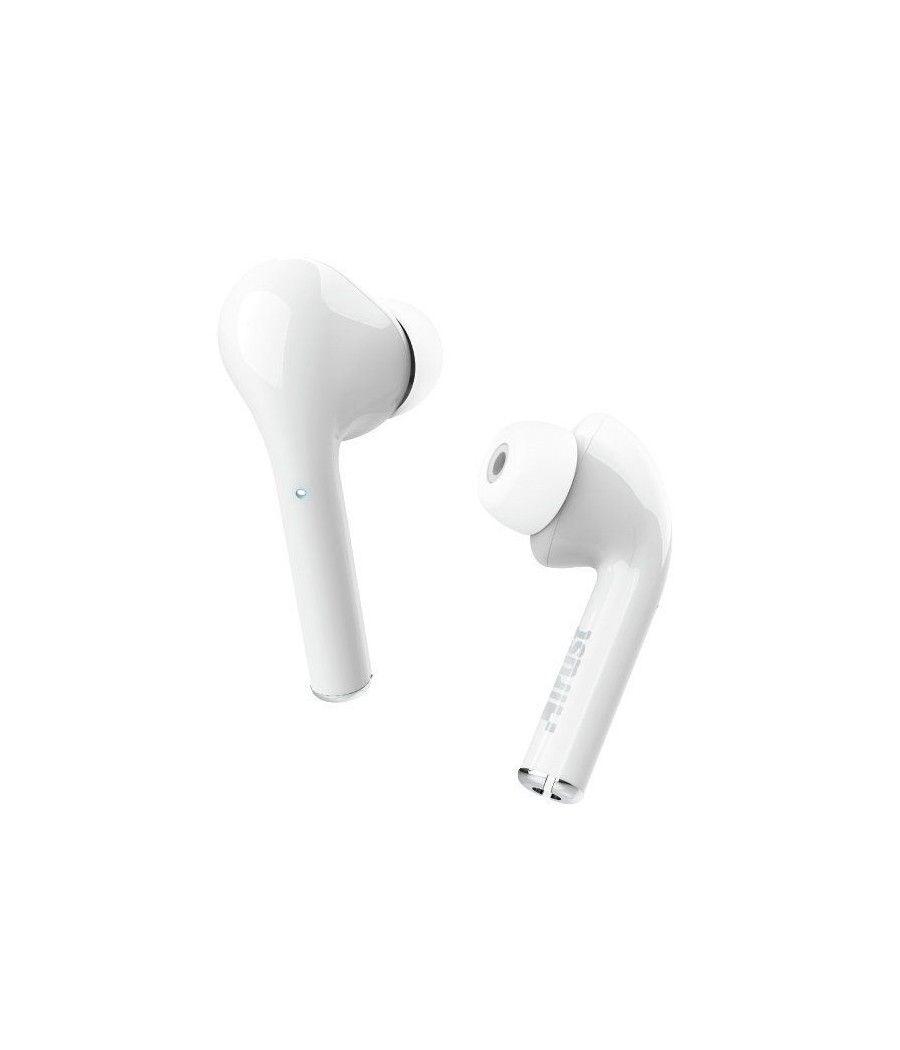 Auriculares Bluetooth Trust Nika Touch con estuche de carga/ Autonomía 6h/ Blancos - Imagen 5