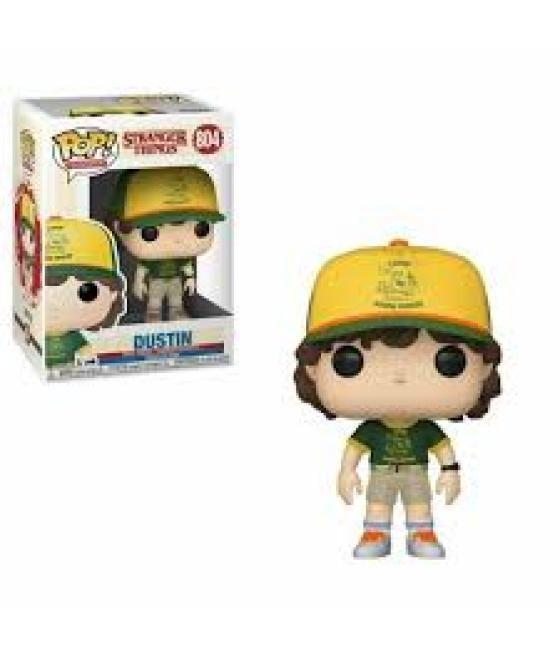 Funko pop stranger things dustin en el campamento