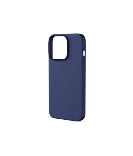 Funda iphone 14 pro max silicona magsafe - azul