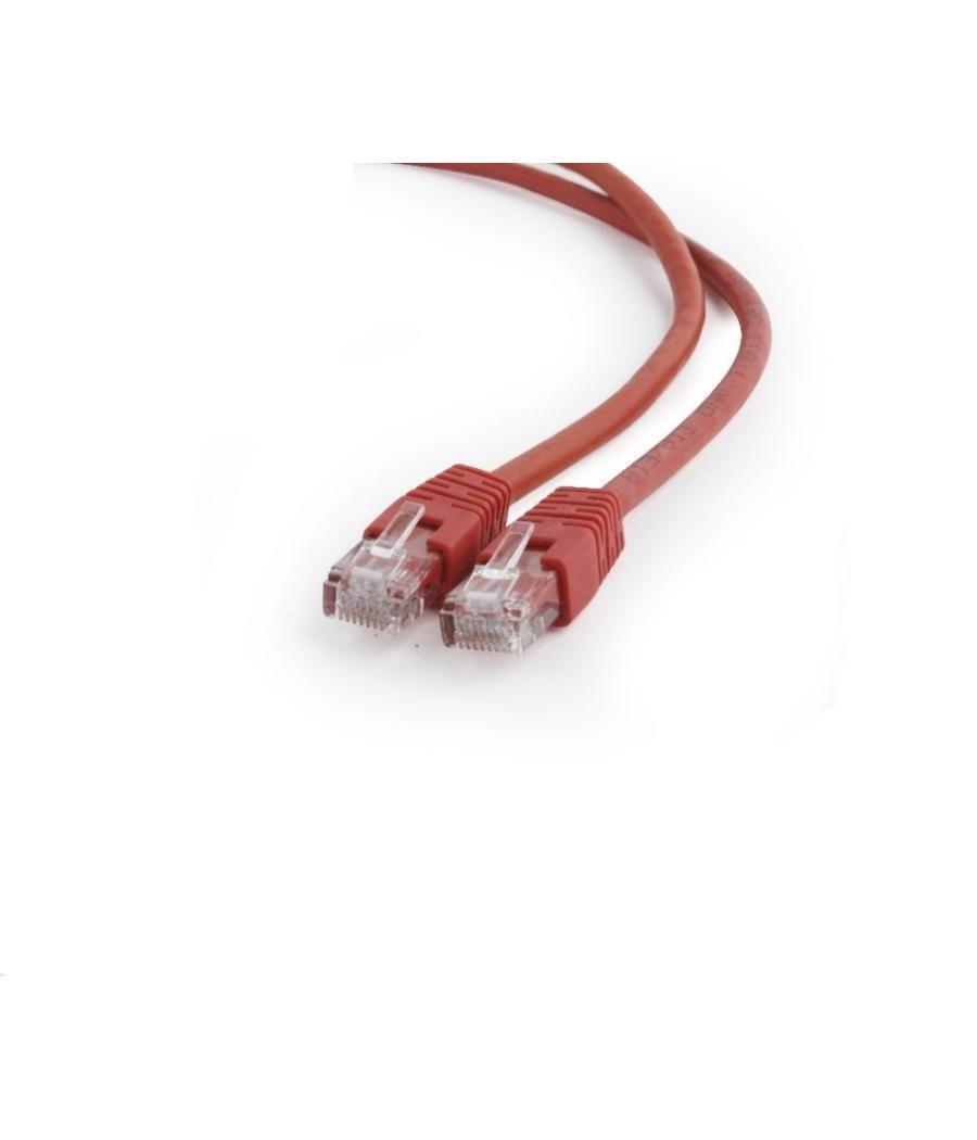 Cable red gembird utp cat6 0,5m rojo