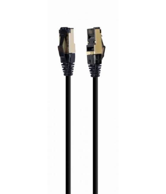 Cable red s-ftp gembird cat 8 lszh negro 1 m