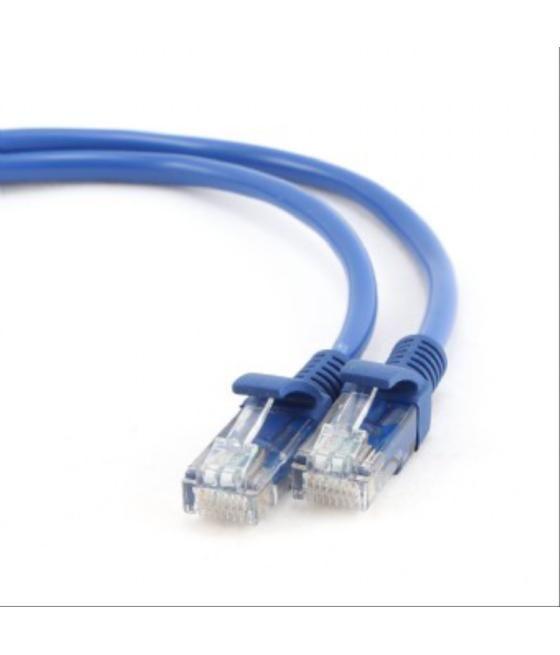 Cable cat5e utp moldeado 5m azul