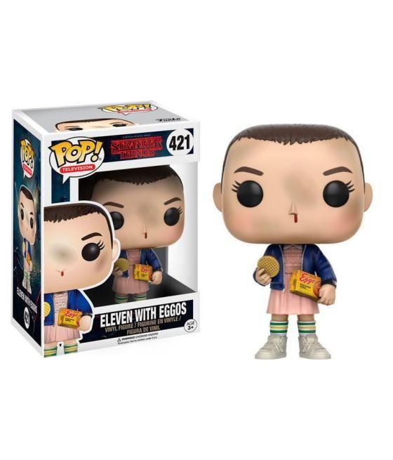 Funko pop stranger things eleven con eggos opcion chase 13318