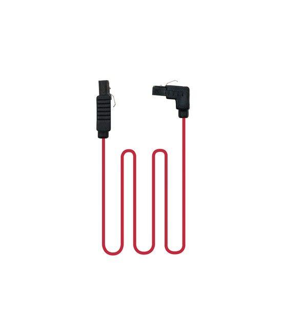 Nanocable CABLE SATA DATOS ACODADO CON ANCLAJES 0.5 M - Imagen 3