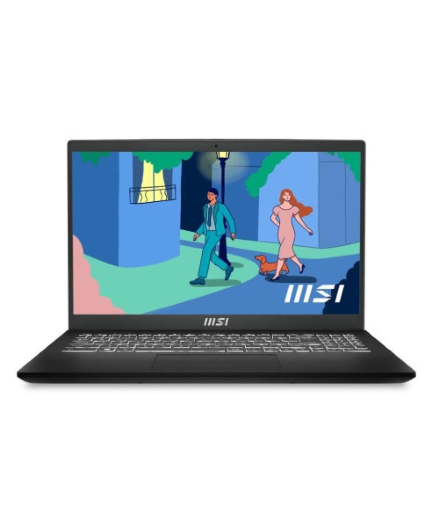 Msi portatil modern 15 b7m-066es. 15.6" fhd (1920*1080), 60hz. ryzen 7 7730u. amd radeon™ graphics. onboard ddr iv 16gb. 512gb p