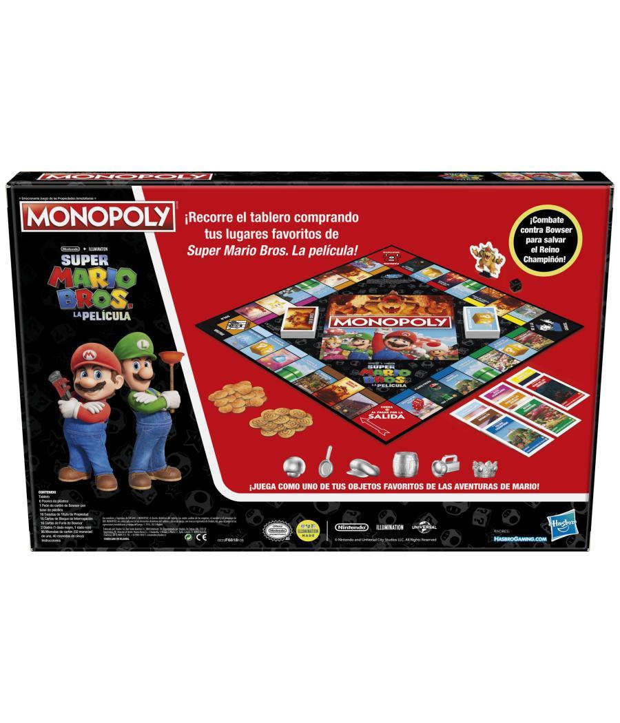 Juego de mesa monopoly the super mario bros la pelicula