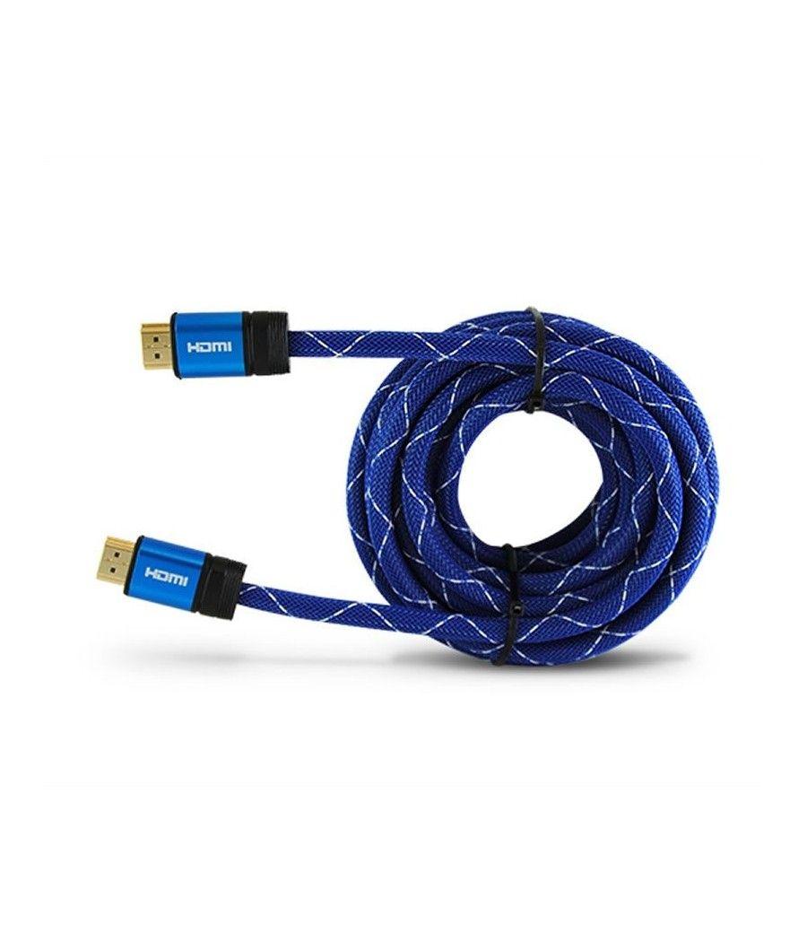 Cable HDMI 2.0 4K 3GO CHDMI52/ HDMI Macho - HDMI Macho/ 5m/ Azul - Imagen 1