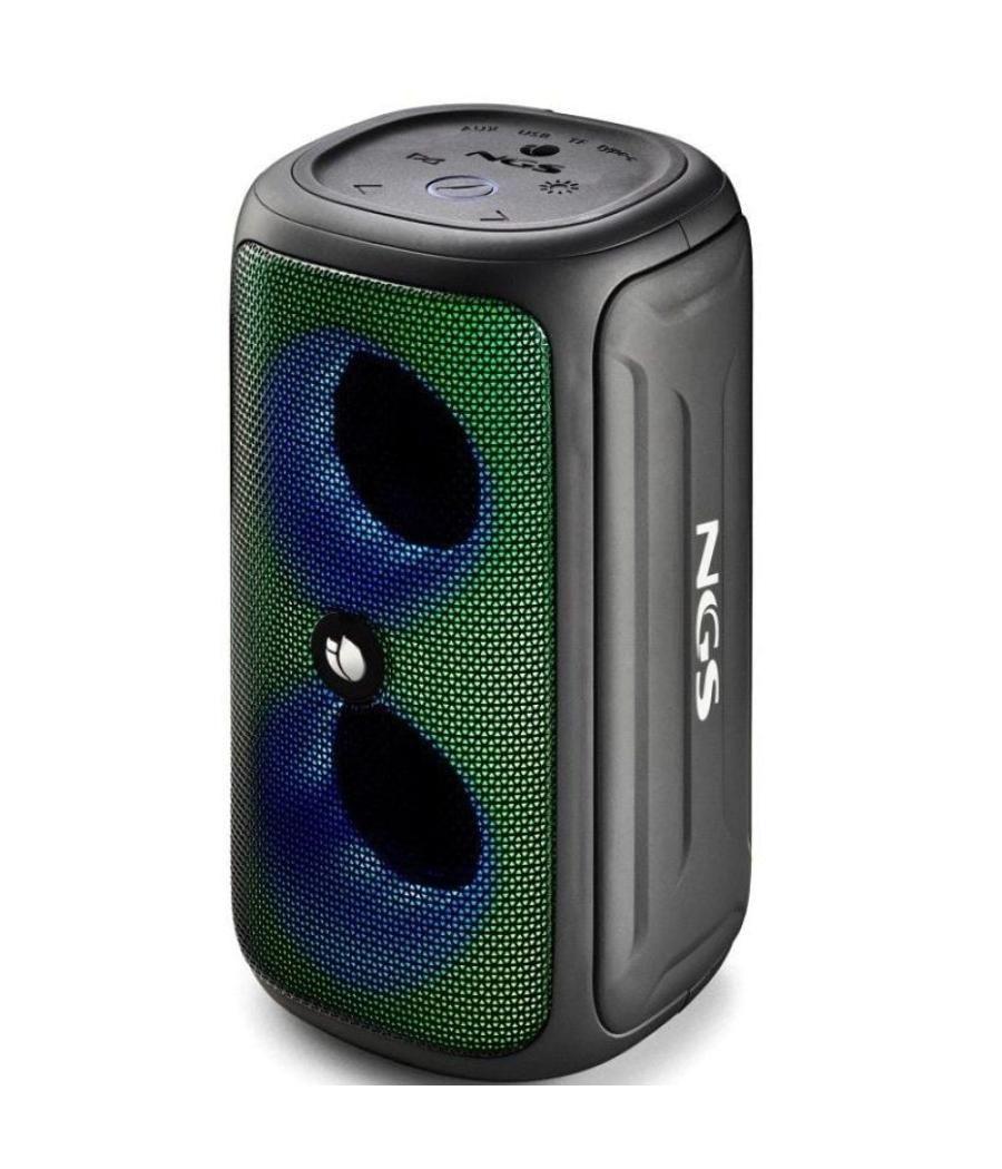 Altavoz con bluetooth ngs roller beast/ 32w/ 2.0/ negro