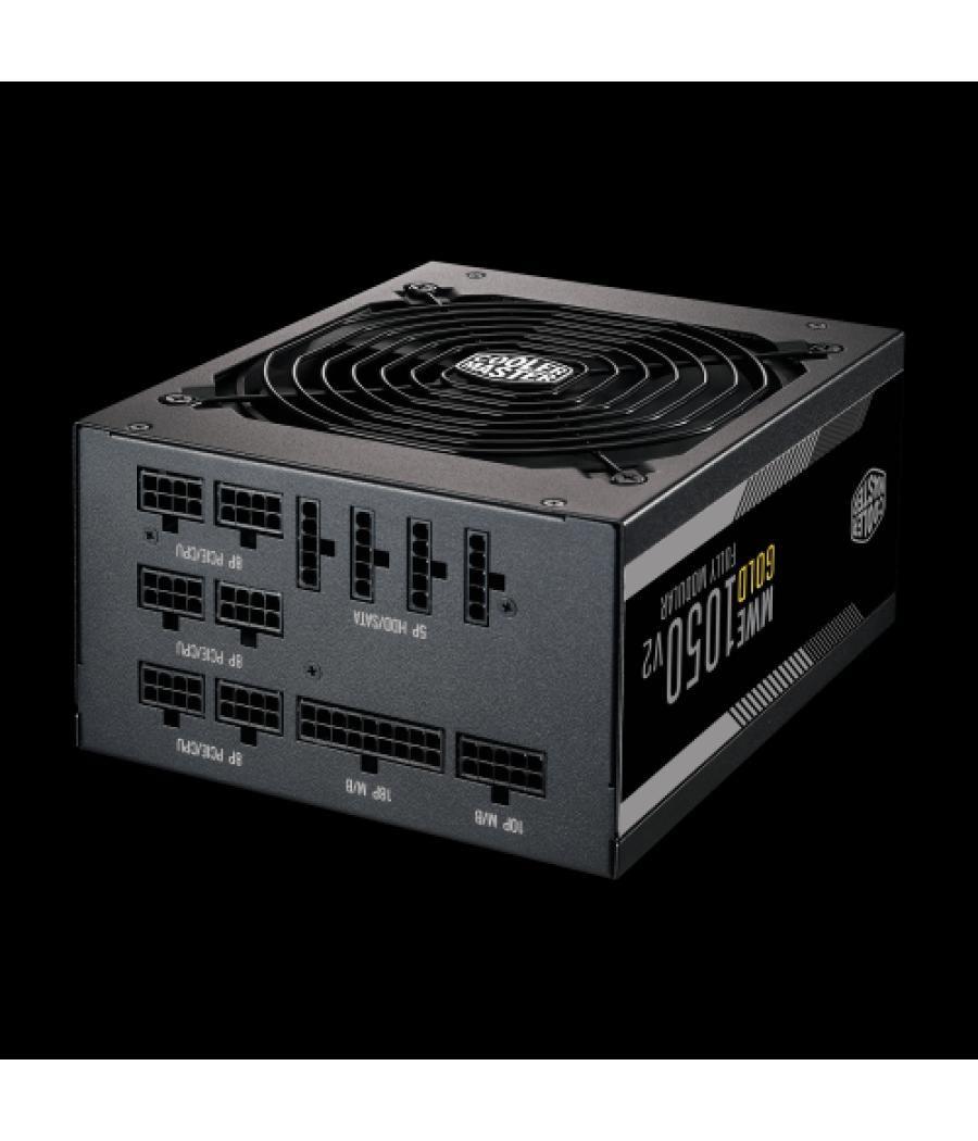 Cooler master mwe gold 1050 - v2 full modular unidad de fuente de alimentación 1050 w 24-pin atx atx negro