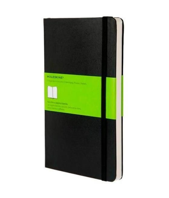 Moleskine cuaderno classic tapa dura 13x21cm liso negro