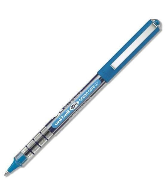 Uniball rollerball eye ocean care ub-157rop 0,7mm azul pack 12 unidades