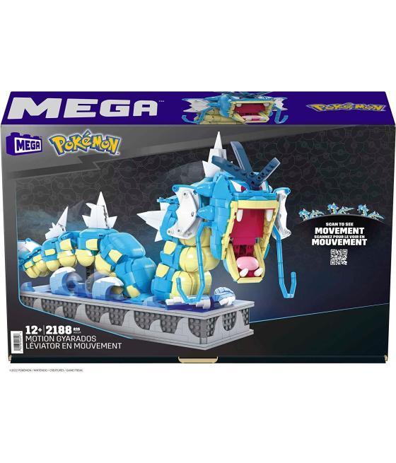 Figura mattel mega construx motion pokemon gyarados 2186 pcs