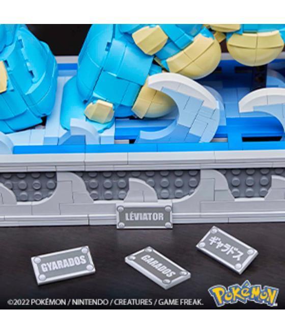 Figura mattel mega construx motion pokemon gyarados 2186 pcs