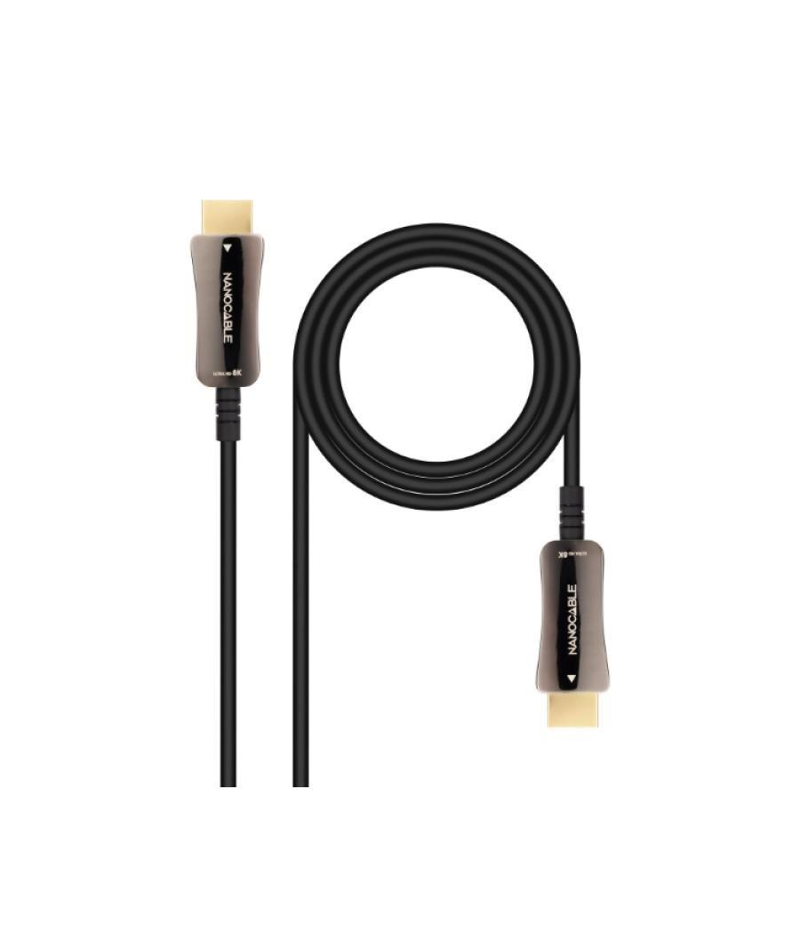 Cable hdmi v2.1 aoc 8k a/m-a/m 15m nanocable