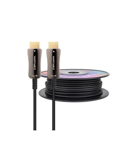 Cable hdmi v2.1 aoc 8k a/m-a/m 30m nanocable