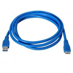 Cable usb 3.0 aisens a105-0047/ usb macho - microusb macho/ 1m/ azul