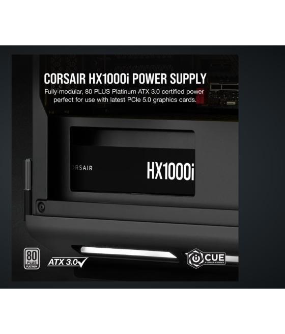 Fuente aliment. corsair hx1000i 1000 watt 80+ platinum pci e5 atx 3.0 cp-9020259-eu