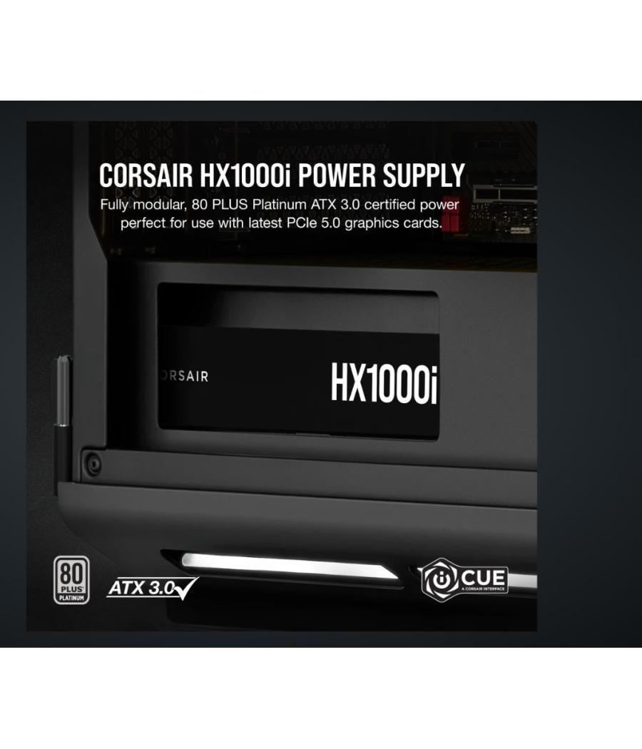 Fuente aliment. corsair hx1000i 1000 watt 80+ platinum pci e5 atx 3.0 cp-9020259-eu