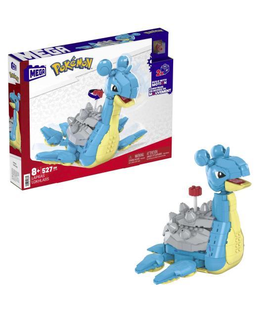 Figura mattel mega construx pokemon lapras 527 piezas