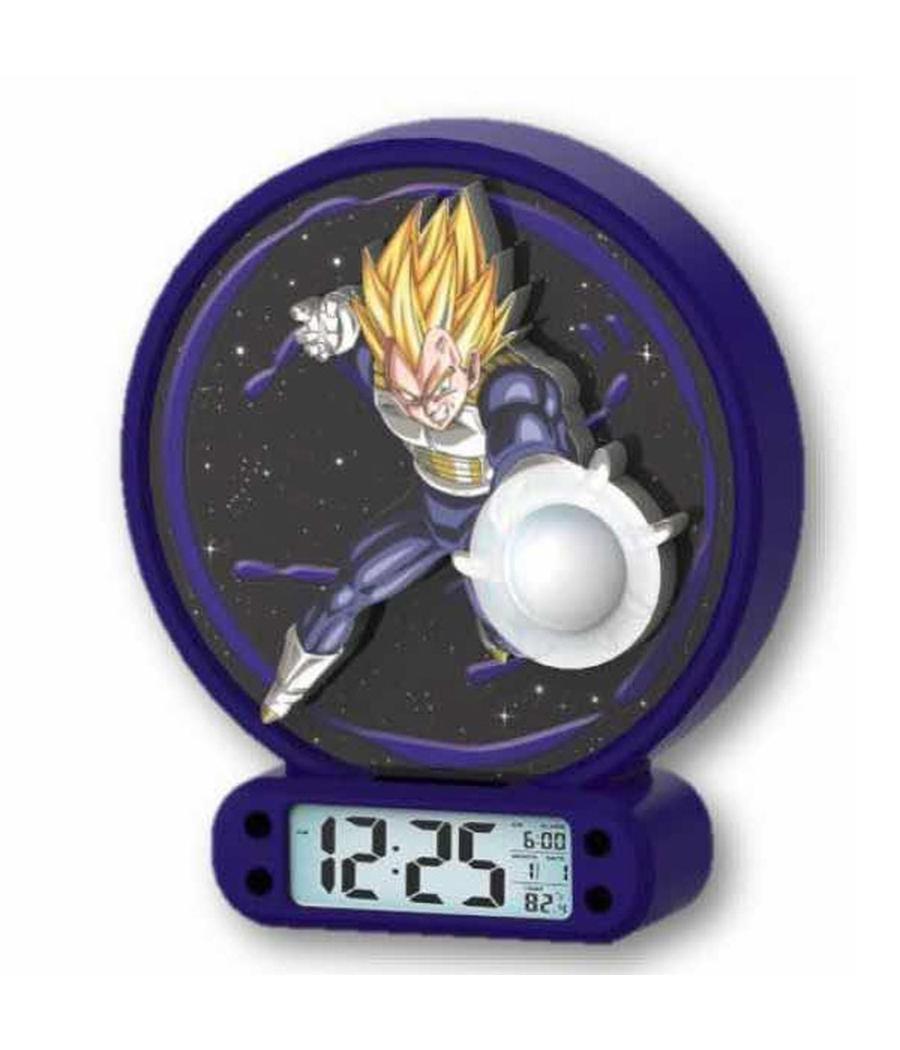 Reloj despertador luz dragon ball z vegeta