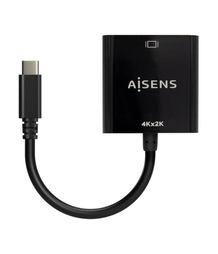 Conversor hdmi 4k 30hz aisens a109-0684/ hdmi hembra - usb tipo-c macho/ 15cm/ negro