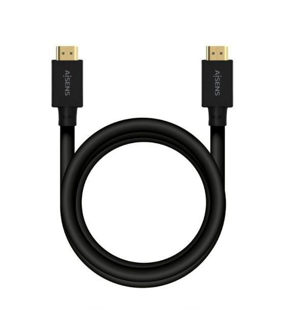 Cable hdmi 2.1 8k aisens a150-0680/ hdmi macho - hdmi macho/ 5m/ certificado/ negro