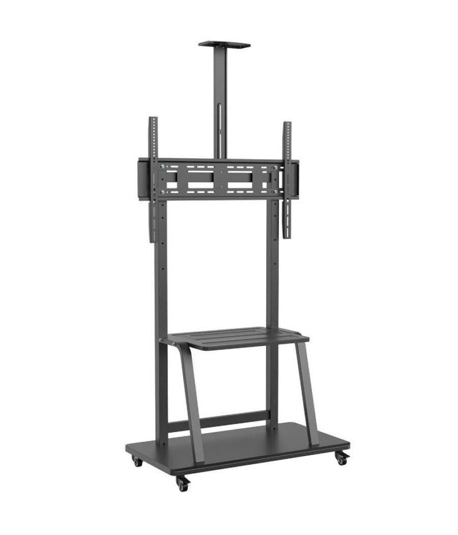 Soporte de pie inclinable con ruedas aisens ft100e-135 para tv 37-100'/ hasta 150kg