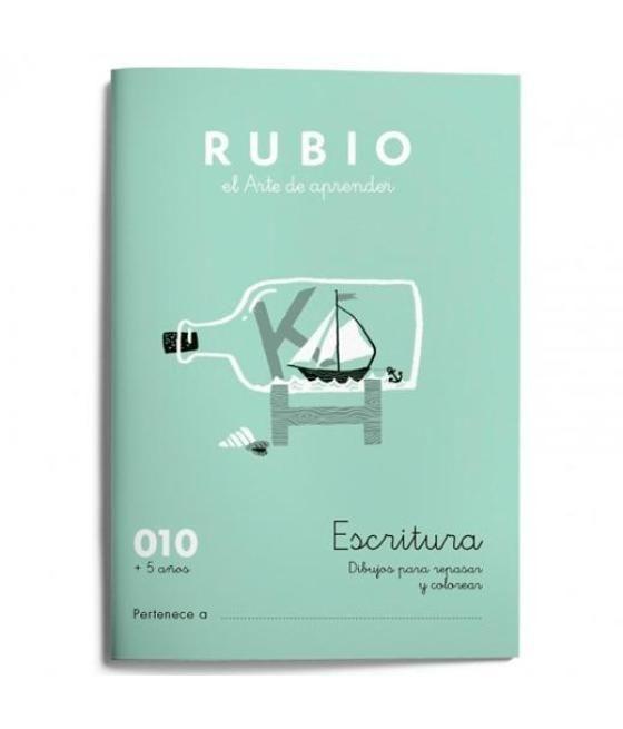 Rubio cuaderno de escritura nº 10 pack 10 unidades
