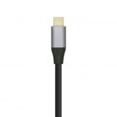 Cable Conversor Aisens A109-0393/ USB Tipo-C Macho - HDMI Macho/ 1.8m/ Negro - Imagen 3