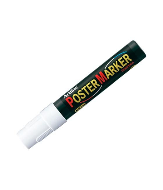 Rotulador artline poster marker epp-4-bla punta redonda 2 mm color blanco