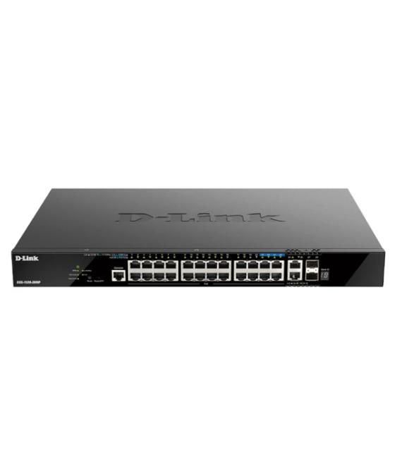Switch gestionable d-link l3 stakable dgs-1520-28mp/e 20p giga poe + 4p 2.5g poe+ 2p 10g + 2p 10gsfp