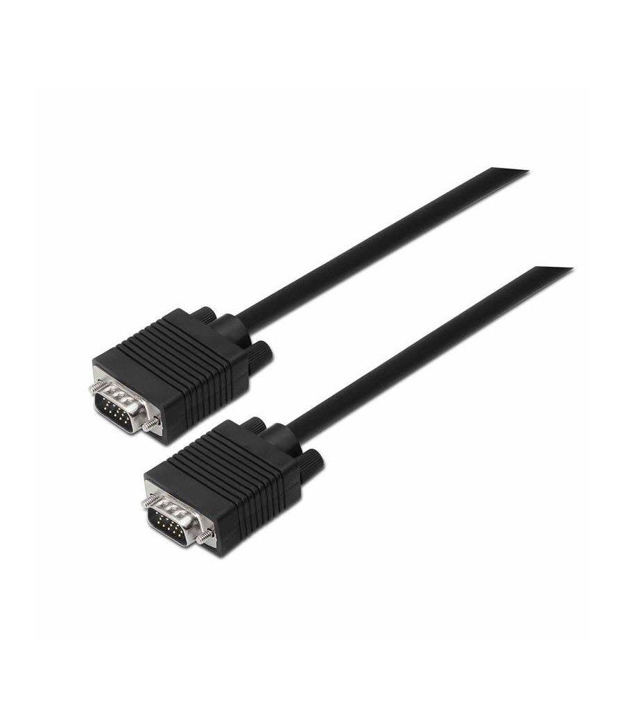 Cable SVGA Aisens A133-0070/ VGA Macho - VGA Macho/ 5m/ Negro - Imagen 1